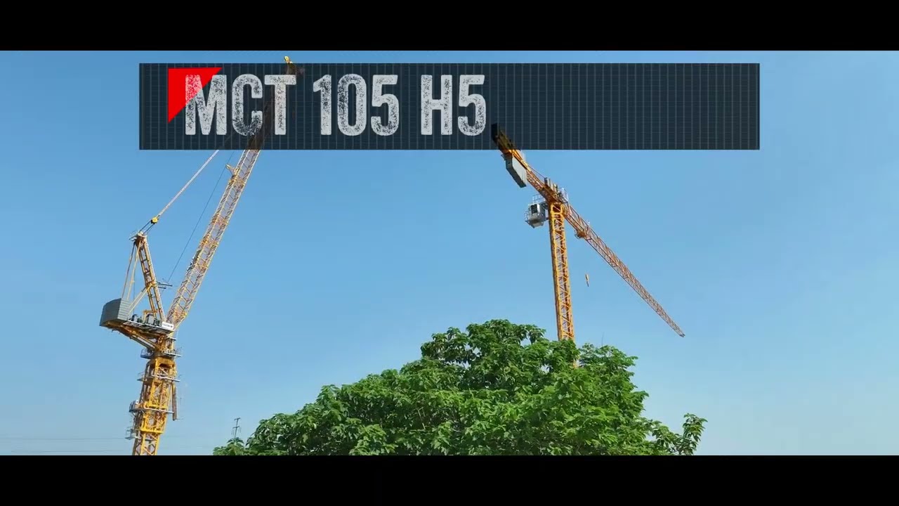 MCT 105 H5 – Potain Top-Slewing Crane