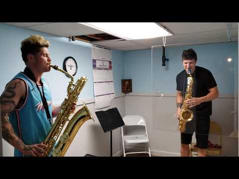 Leo P and Mike Wilbur visit the Symphony Music Shop