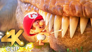 Baby Mario VS T-Rex | THE SUPER MARIO GALAXY MOVIE (2026) Movie CLIP 4K