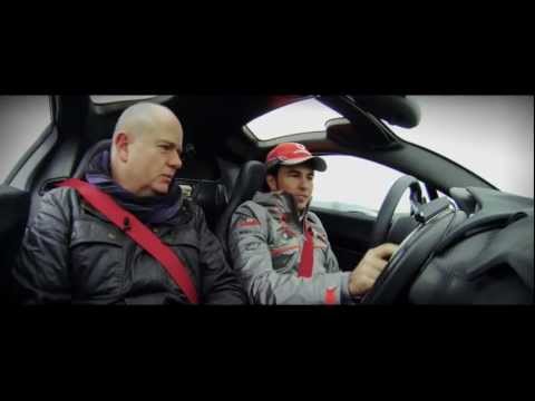 El "Checo" Perez prueba el McLaren P1