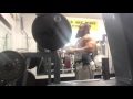 Bodybuilding front squats leg day muscle