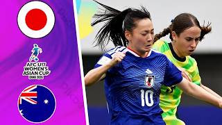 [前半 ] U-17日本女子代表がオーストラリアを圧倒！前半だけで3-0の完勝劇｜AFC U17女子アジアカップ2026