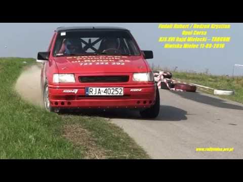 Fudali Hubert / Rodzeń Krystian - Opel Corsa - KJS XVI Rajd Mielecki  - Niwiska Mielec 11-09-2016