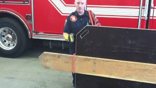 Trench Rescue Individual Skill Demo of Panel Prep