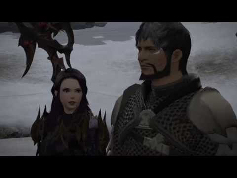 FFXIV Level 50 Dragoon Job Quest - Facing Estinien!