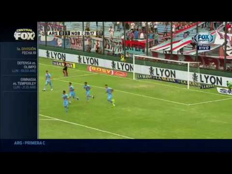 NEWELL'S VS ARSENAL (Goles y Resumen Fecha 19 Primera División 2017)