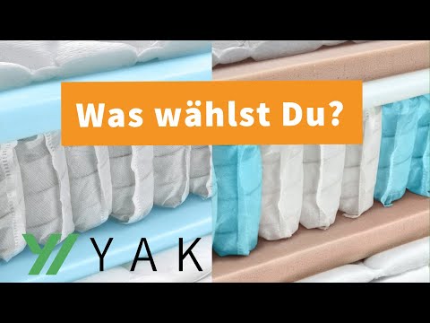Taschenfederkern oder Tonnentaschenfederkern?!🤔 für die BESTE Matratze