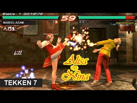 ALISA vs Nina combo TEKKEN 7