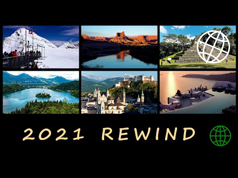 2021 Rewind: Amazing Places on Our Planet in 4K (2021 in Review)