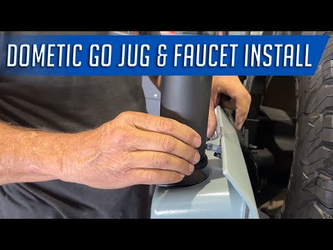 Dometic Jug & Faucet Relocation Install Walkthrough by American Adventure Lab #overlanding #offroad