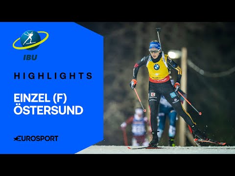 Crazy hundredths-of-a-second thriller in the individual race | Highlights (German) | Östersund | ...