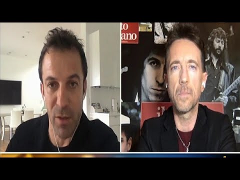 Marianna Aprile, Andrea Scanzi, Alessandro del Piero e Ranieri Guerra a Otto e Mezzo, LA 7  13/04