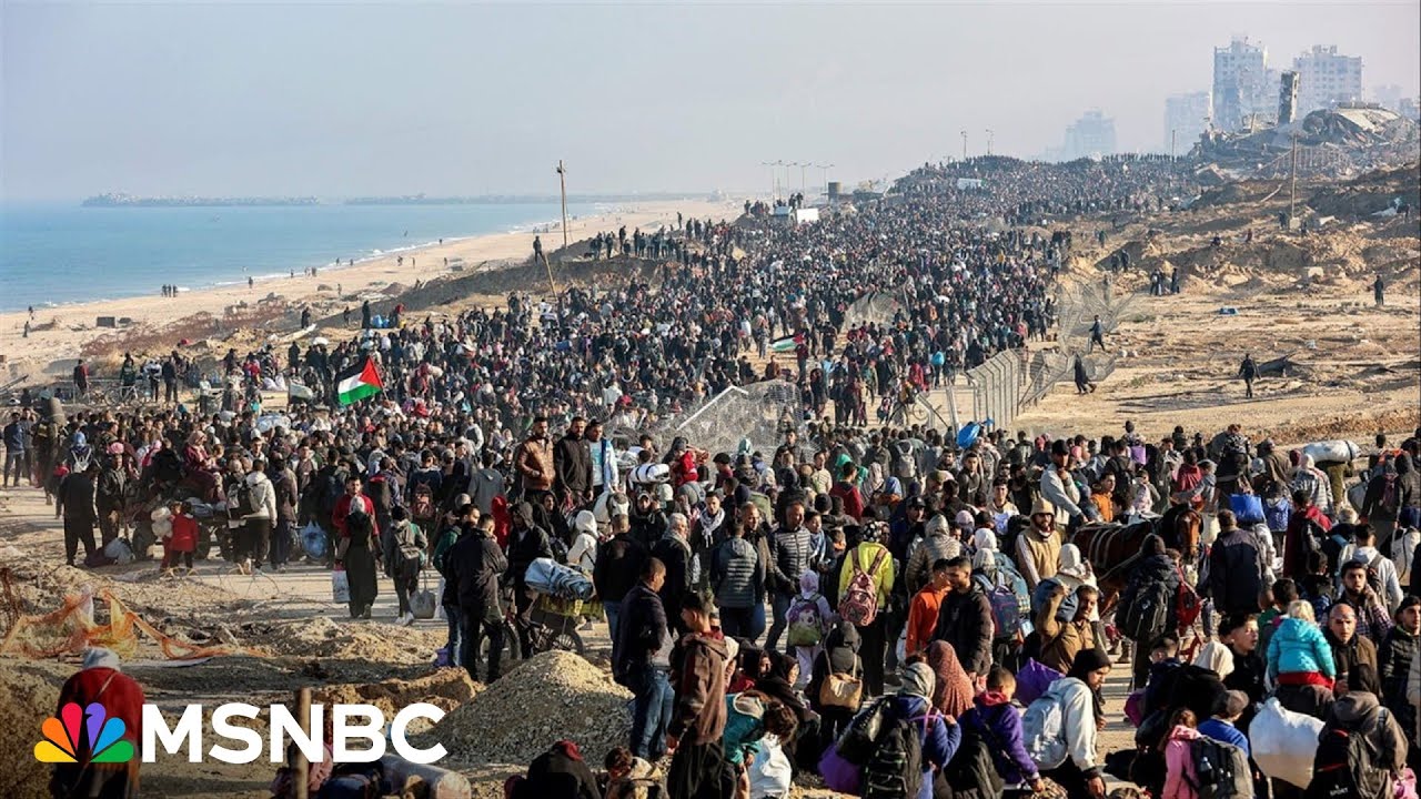 30,000 Palestinians return to what's left of Northern Gaza