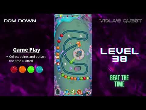 Viola's Quest 🟣🟠🔴 / Level 38 / Dom Down
