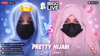 Download lagu Pretty hijabi for you video BIGO live 1m view subscribe my channel support me public  mp3