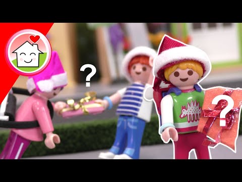 Playmobil Familie Hauser - Wichtelgeschenke in der Schule - mit Lena und Malte