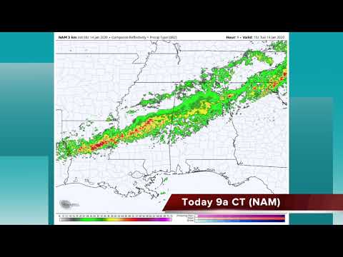 January 14, 2020 Weather Xtreme Video - Morning Edition