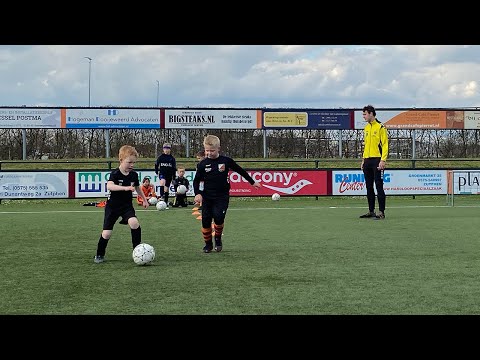 Training FC Zutphen Voetbalschool - 9 april 2021