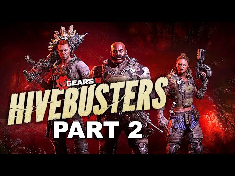 GEARS 5 HIVEBUSTERS DLC - CO-OP Gameplay Walkthrough - PART 2 - No Commentary