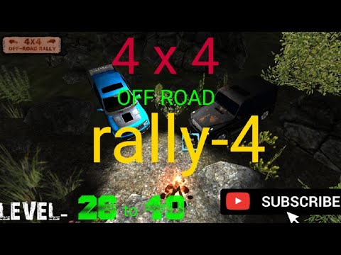 4 X 4 Off Road Rally-4 (LEVEL-26 to 40)
