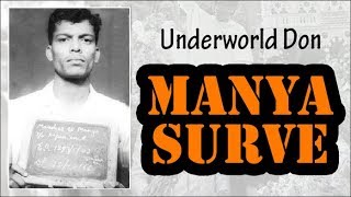Underworld don Manya Surve video