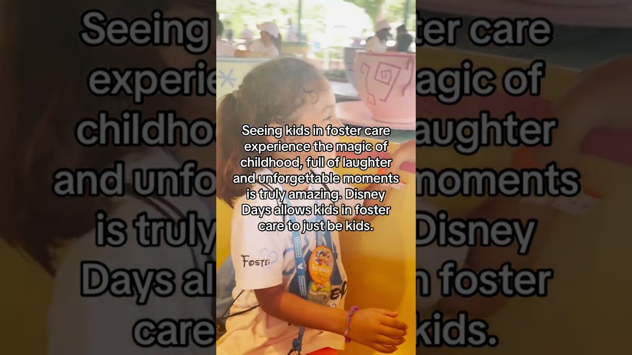 Child in Foster Care Goes to Disney for the First Time