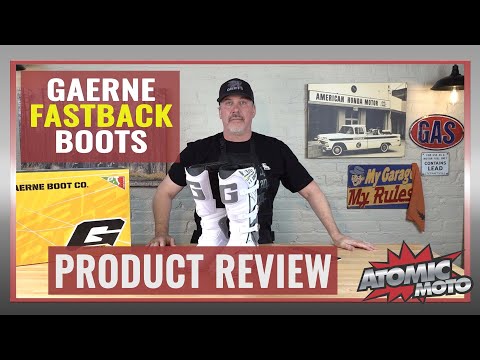 Gaerne Fastback Boots Review by Atomic-Moto
