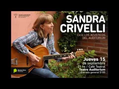 SANDRA CRIVELLI PROMO ACUSTICOS DEL AUDITORIUM 2016