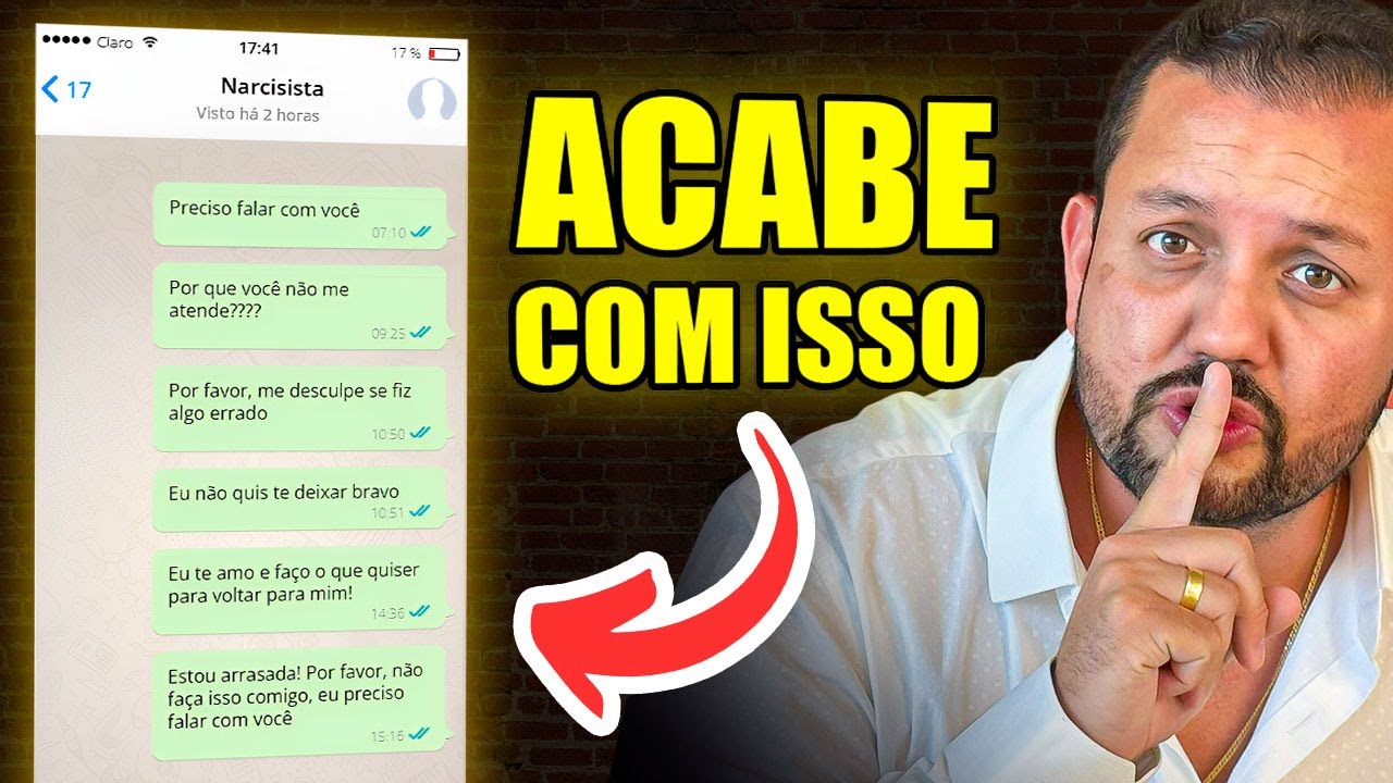 COMO ACABAR com o TRATAMENTO DE SILÊNCIO de um NARCISISTA