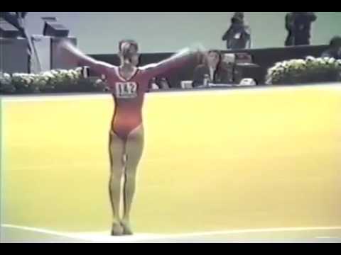 6th T USA Melissa Marlowe Comp FX   1987 World Gymnastics Championships 9 775 360p
