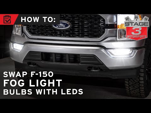 How to Replace 2021-2022 F-150 Fog Light Bulbs With LEDs