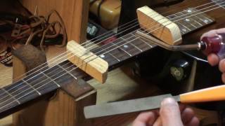 fixing guitar fret buzz when only one fret is buzzing