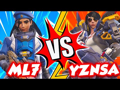 How I play SUPPORT against RANK 1 DPS NA EU ASIA YZNSA w/ reactions - Overwatch 2