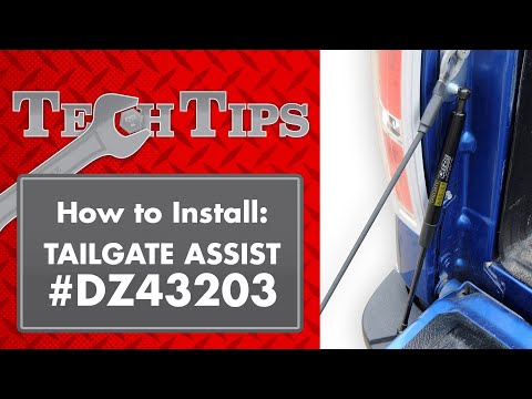 How to Install a Tailgate Assist – #DZ43203 – Tech Tips