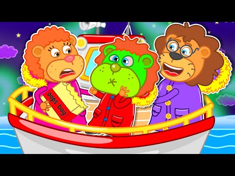 Aslan Yavrusu | Kuzeyde tekne gezisi | Çocuklar için çizgi film