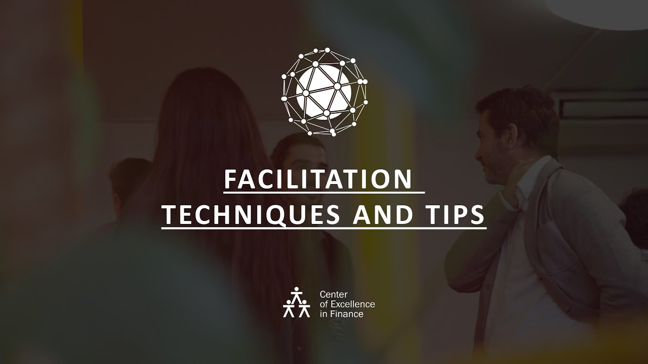 Webinar #21 Facilitation techniques and tips