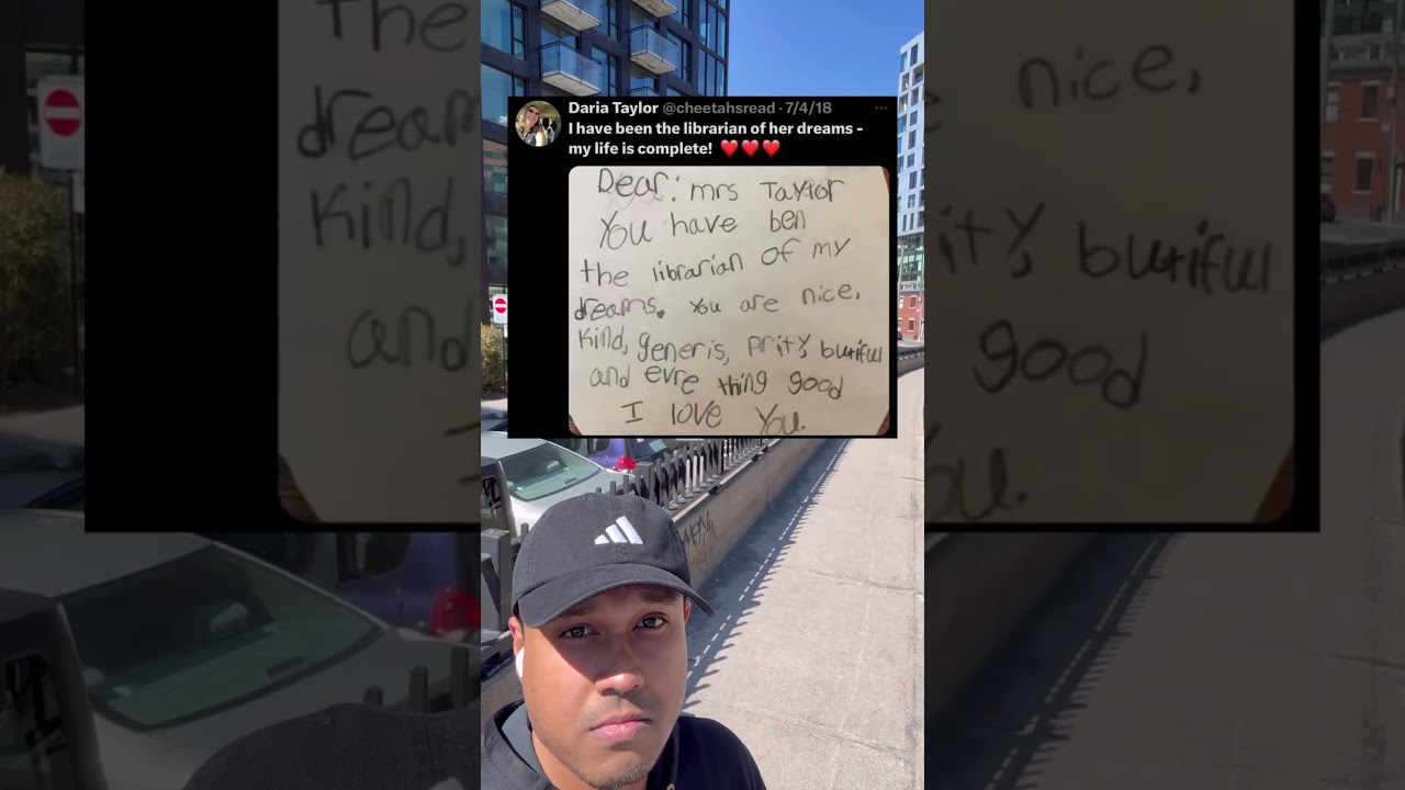 Librarian of Her Dreams Note Will Melt You #Librarian