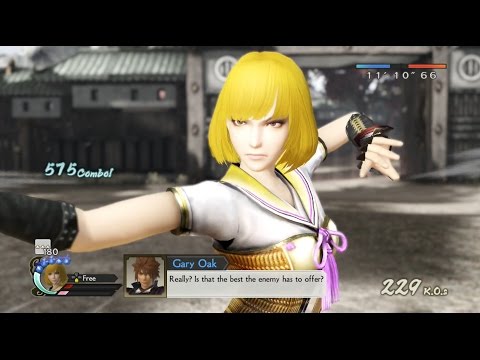 Samurai Warriors 4 戦国無双4 Empires CAW - Hana 緑川 花 Nightmare Difficulty 難易度地獄