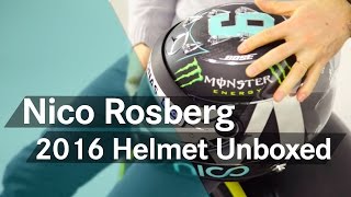 Unboxing F1: Nico Rosberg's new 2016 helmet