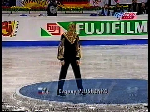 Evgeni Plushenko RUS - 1999 World Figure Skating Championships Free Skate