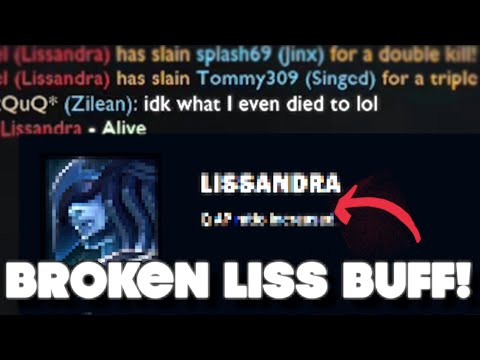 Elsa of Garendel - BROKEN LISSANDRA BUFF INSANE DAMAGE WHAT WAS RIOT THINKING??
