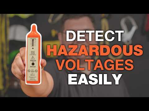 Telco Foreign Voltage Detector with Cap & Pouch