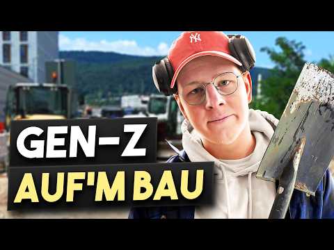 Gen-Z auf Baustelle.