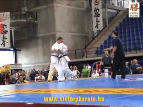 2010 Shinkyokushin EC Logrono: Jimme Collin - Kravets Oleksaqndr men 80 kg