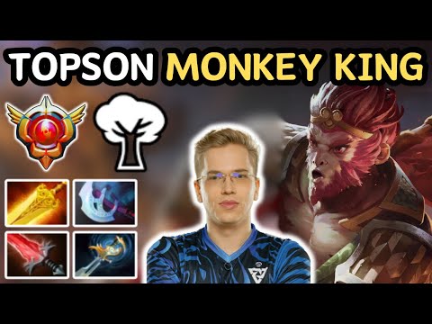 🔥 7.63a TOPSON MONKEY KING Midlane Gameplay 🔥 Signature Hero Grandmaster Tier TOPSON - Dota 2