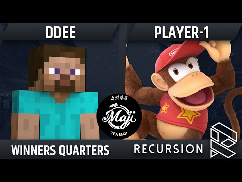 Maji #62 - DDee (Steve) Vs. Player-1 (Diddy Kong) - Winners Quarters