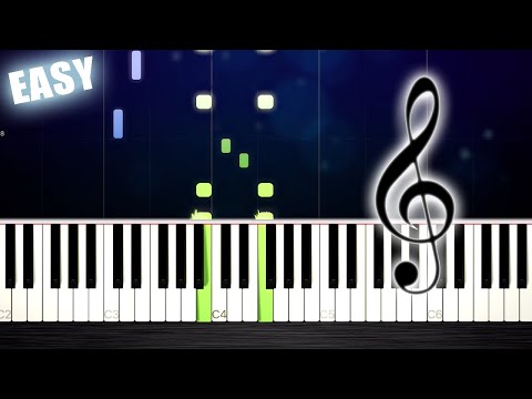 Flea Waltz - Flohwalzer - EASY Piano Tutorial by PlutaX