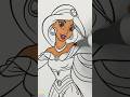Disney Princess Jasmine Shorts Coloring Page Kiddie Playtime