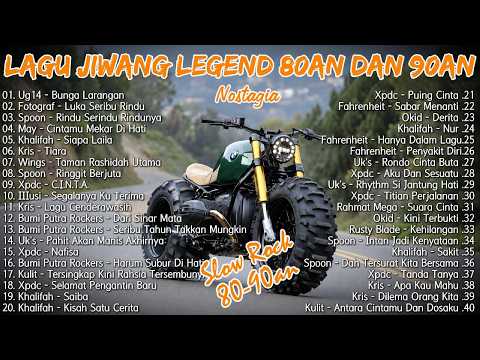 LAGU SLOW ROCK MALAYSIA 80-90AN - LAGU JIWANG 80AN DAN 90AN TERBAIK - KOLEKSI LAGU JIWANG LEGANDA