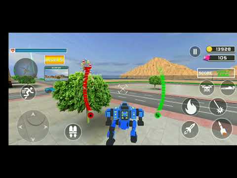 Multi robot transformation// transformer war- Android Gameplay HD